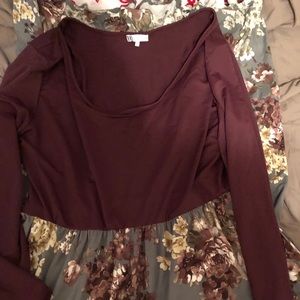 Beautiful long sleeved dress